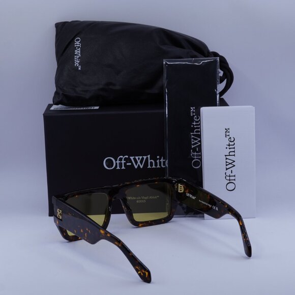 Off-White CHESTER 6062 Square Sunglasses – Havana/Camel - Picture 6 of 10
